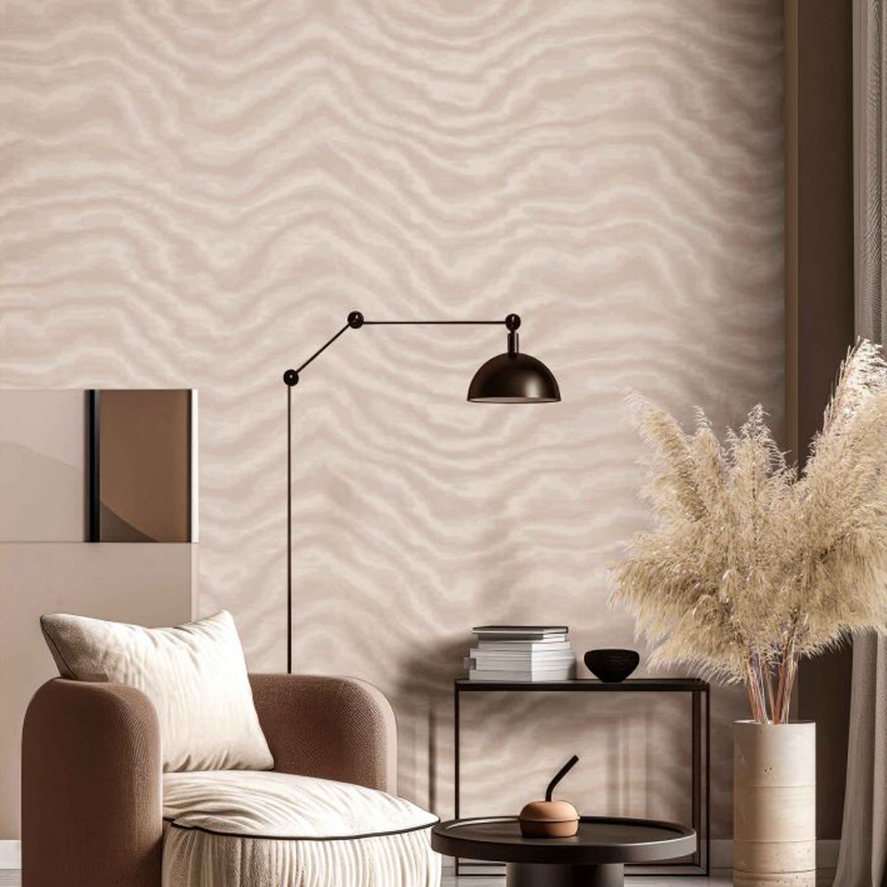 Ton-sur-ton behang 1